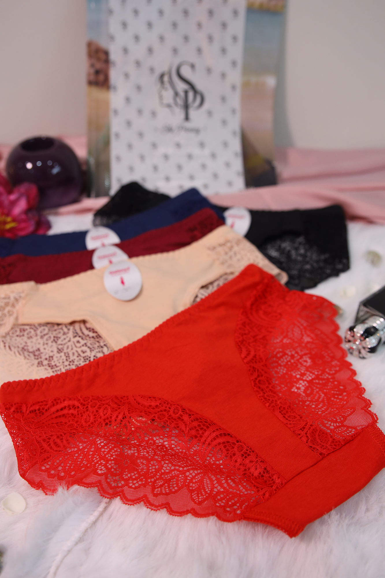 Cotton Net Panty