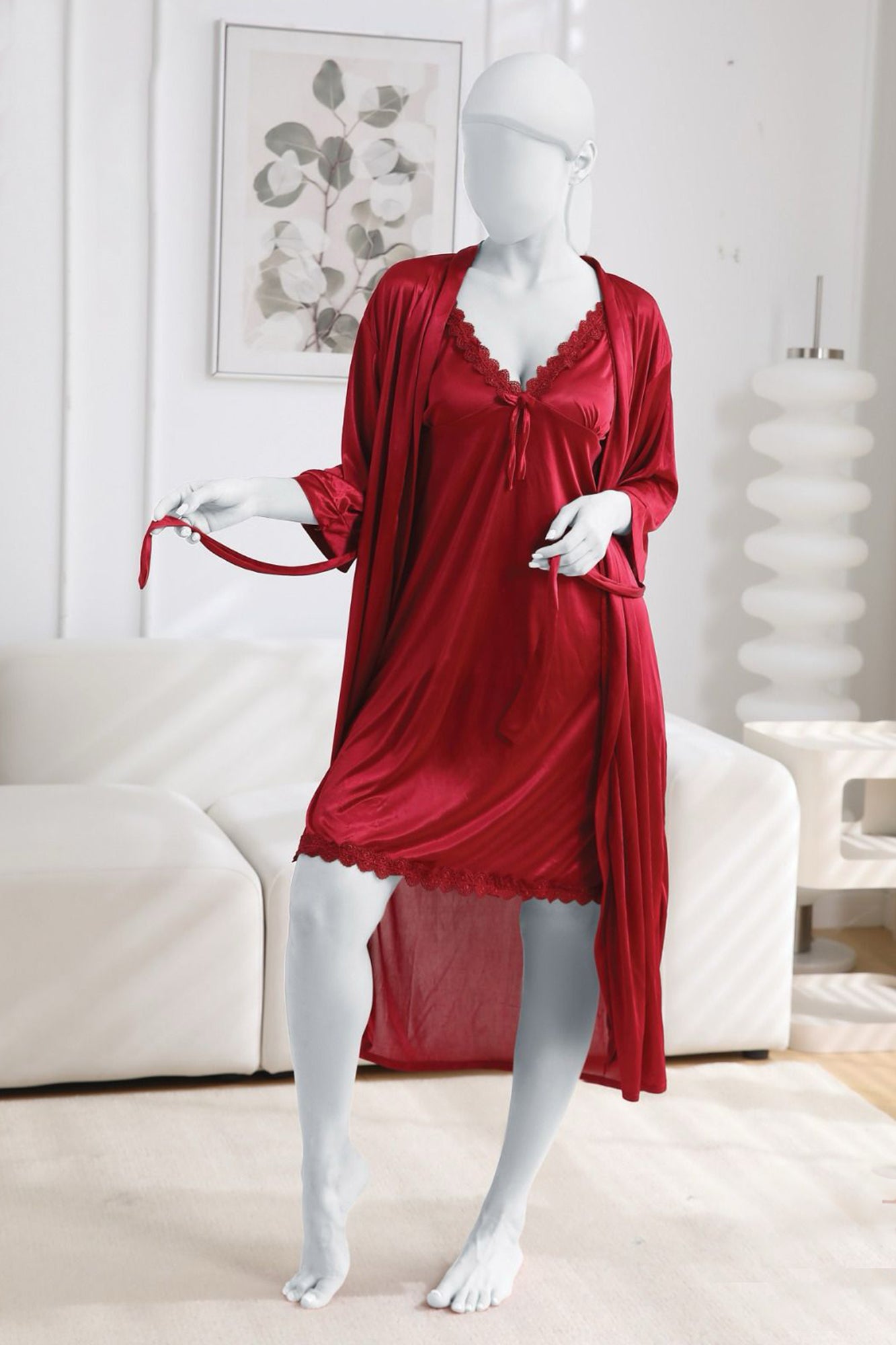 Two Piece Nighty Set