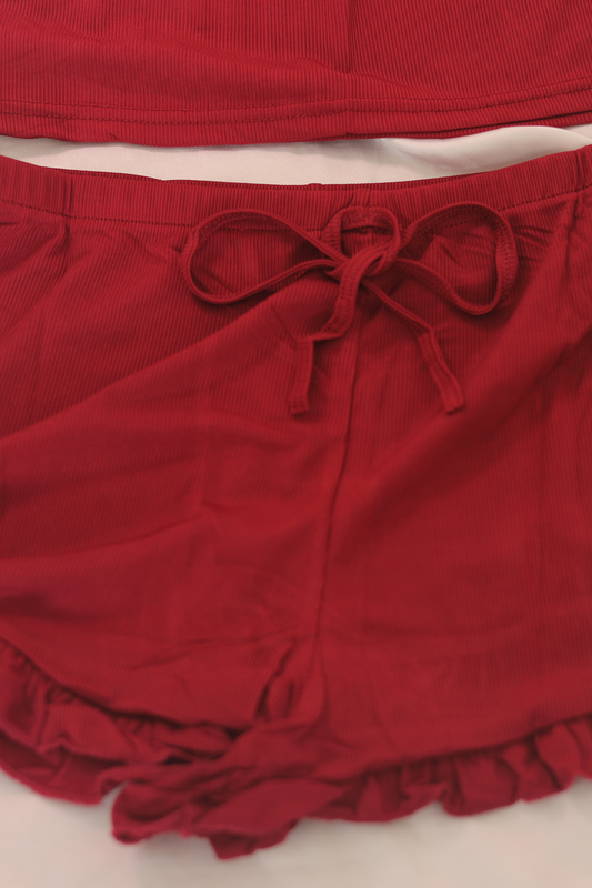 Cute Girl Lounge Wear With Short - 0092