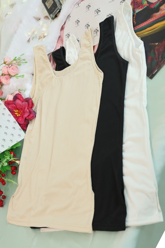 Pack of 3 Camisole Pure Cotton Summer Collection - 0013