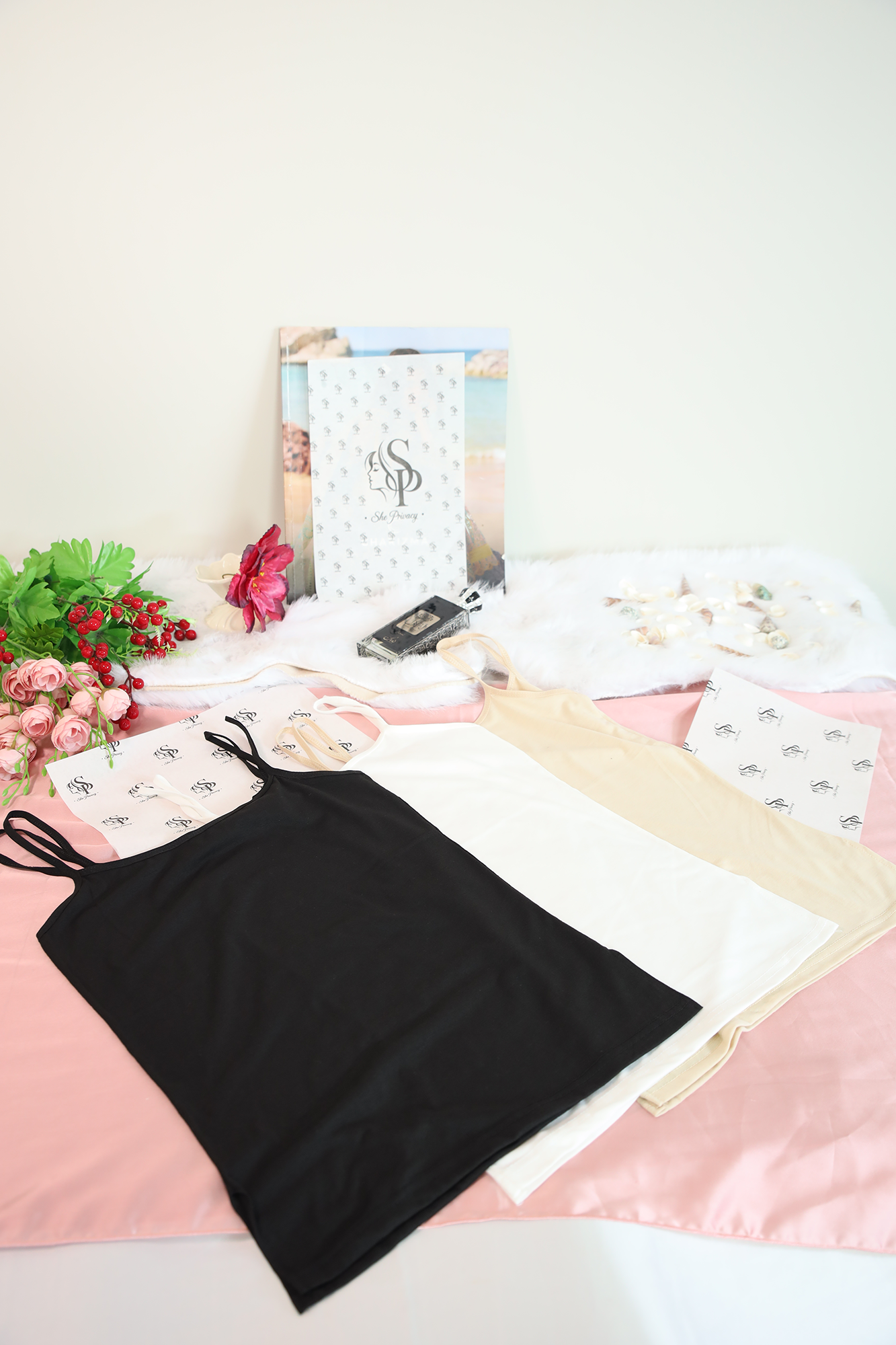 Premium Spandex Camisole Pack of 3 Deal