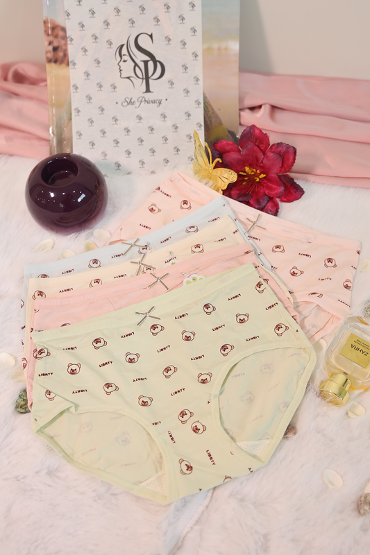 Soft Cotton Panty Pack Of 3 - 0025