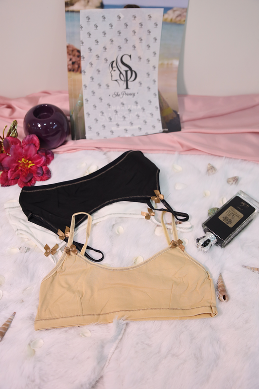 SP Everyday Soft Half Camisole 3 Piece Set