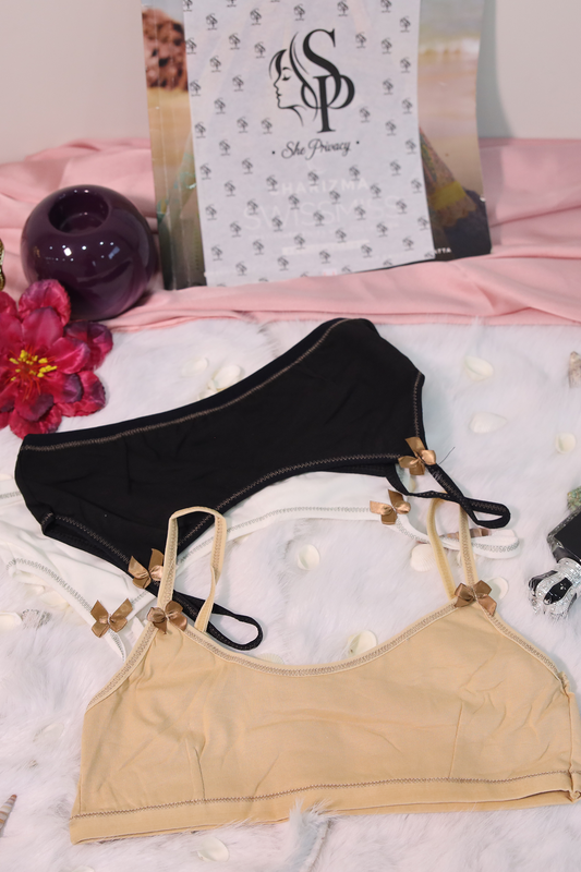 SP Everyday Soft Half Camisole 3 Piece Set - 0039