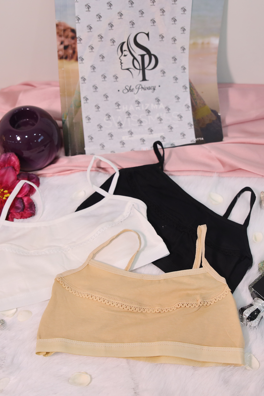 SP Daily Comfort Half Camisole 3 Piece Set - 0040