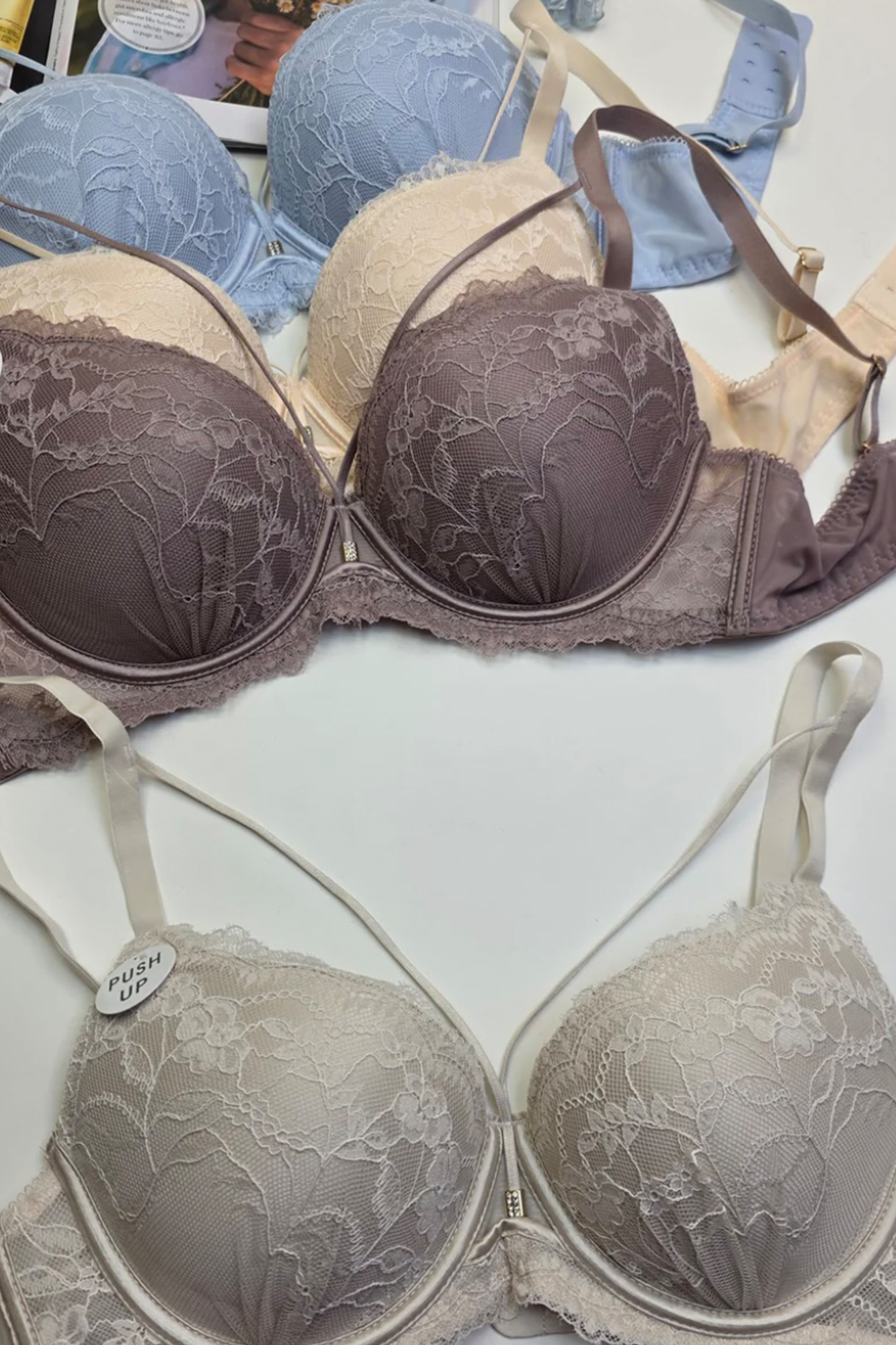 Wired Double Padded Push-Up Bra