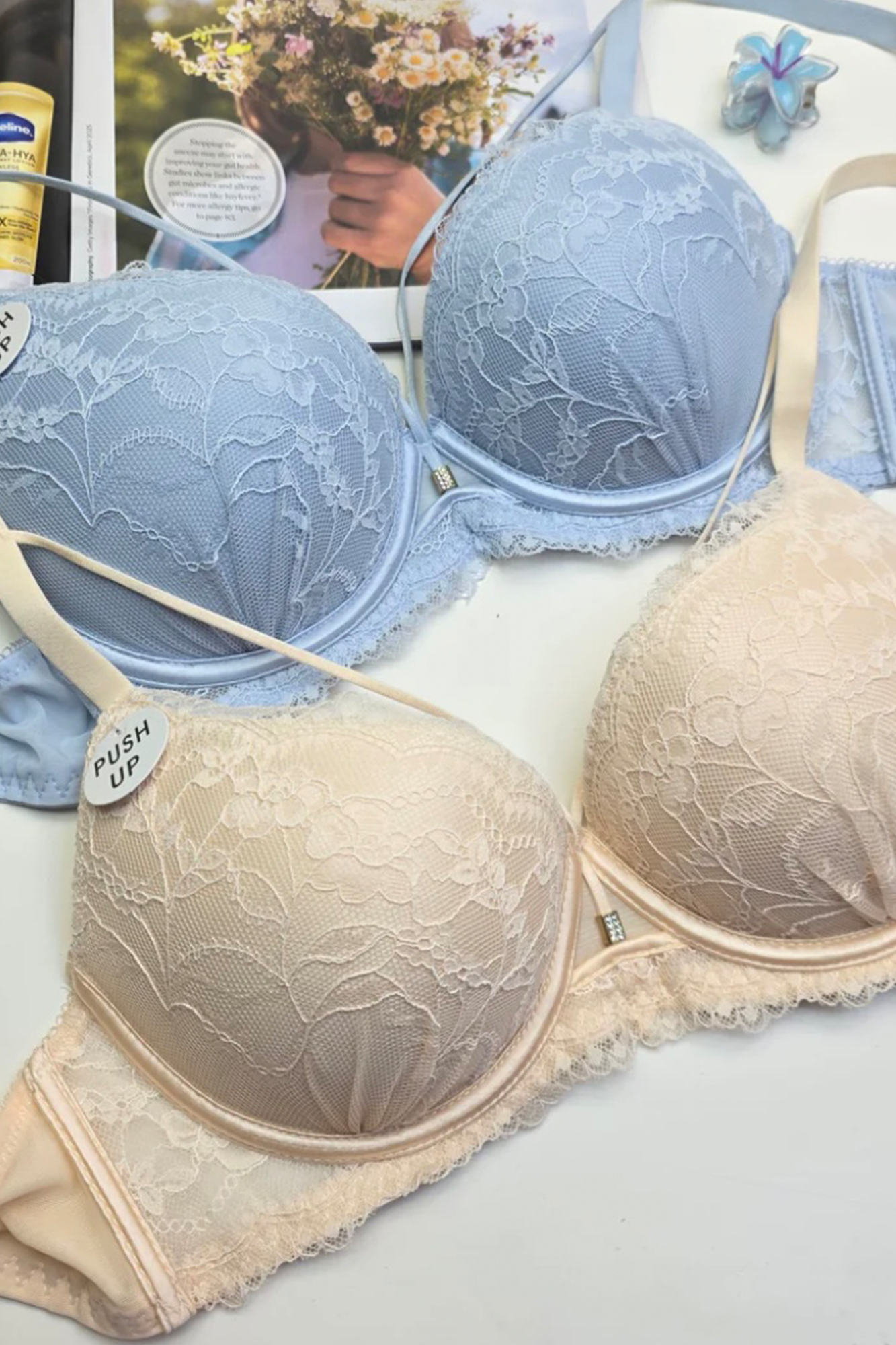 Wired Double Padded Push-Up Bra