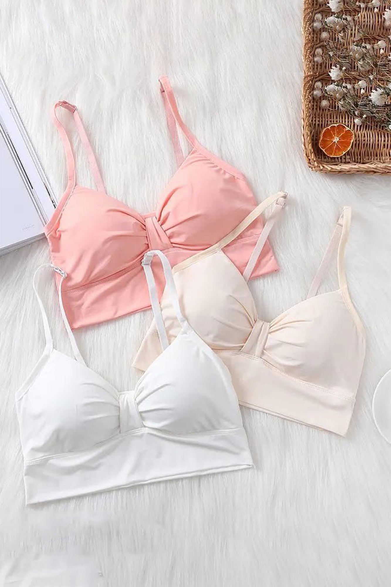 Foamic Beads Seamless Bra