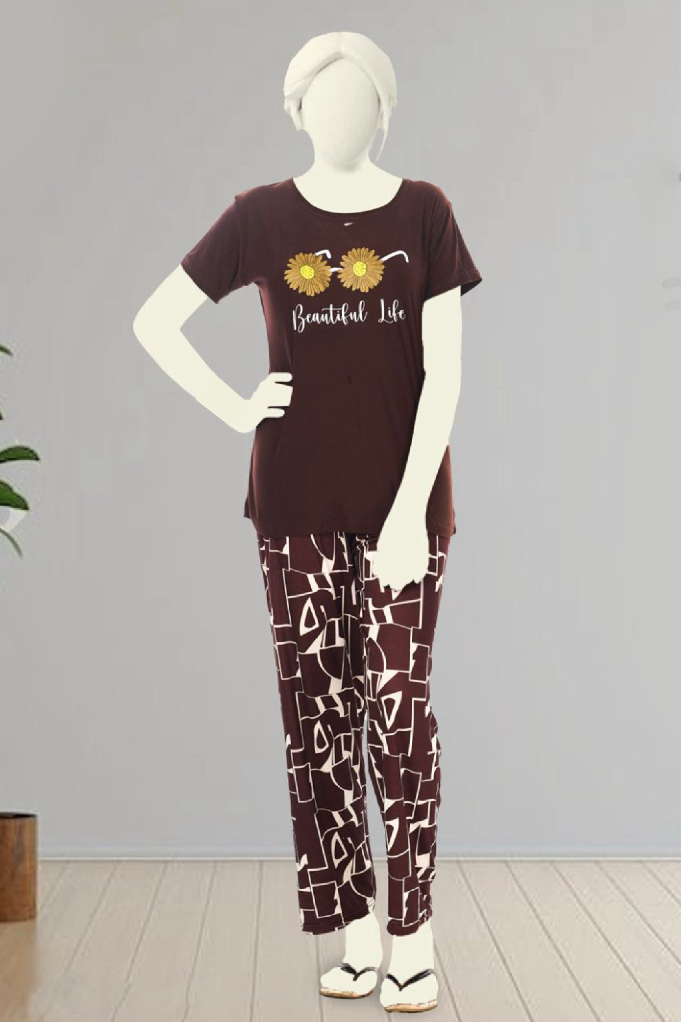 Elegant Ladies Night Suit
