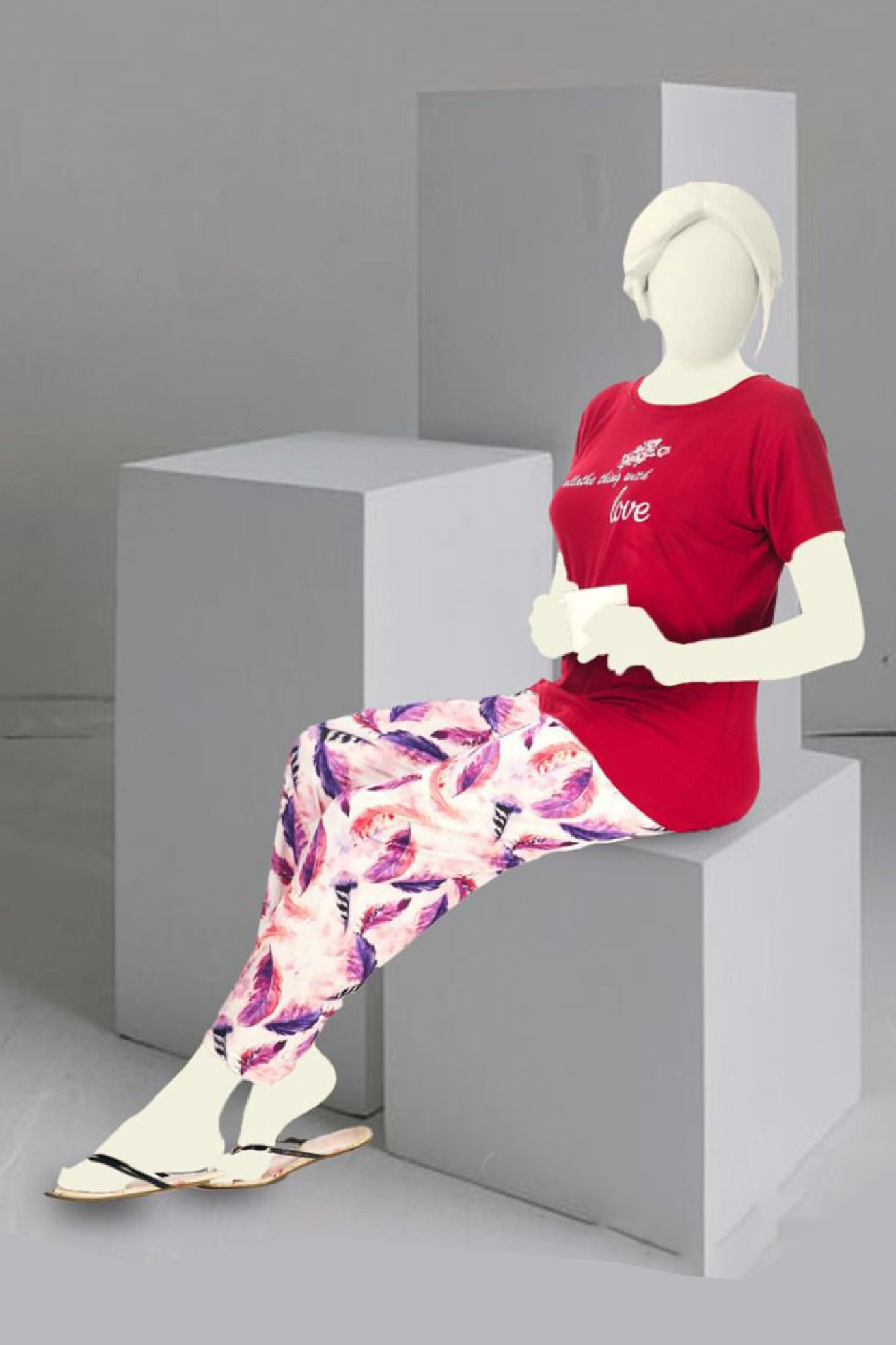 Elegant Ladies Night Suit