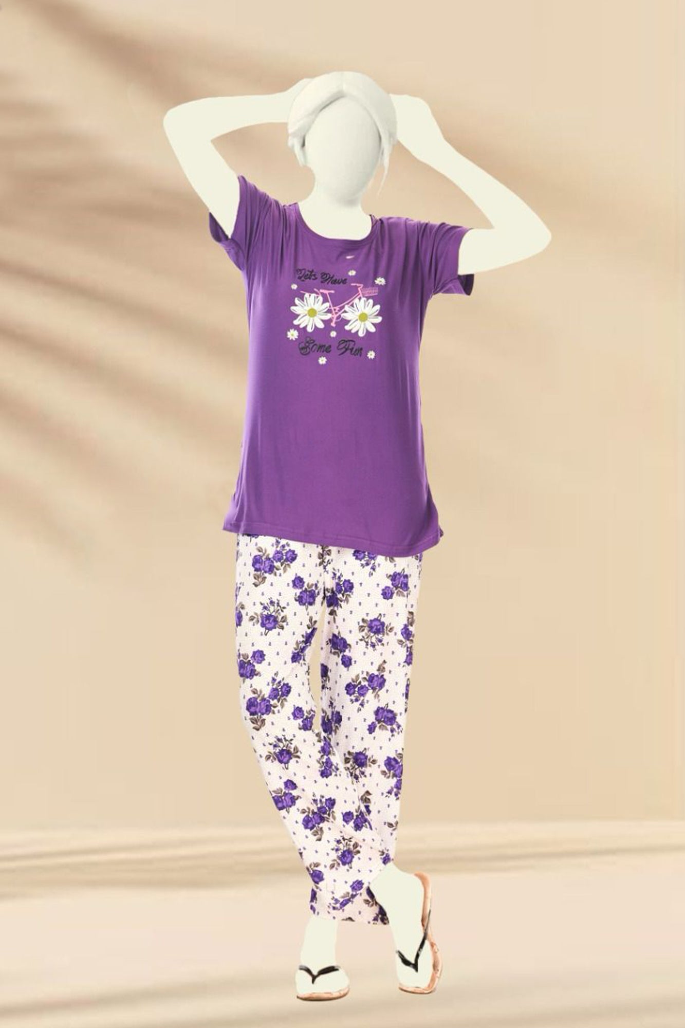 Elegant Ladies Night Suit