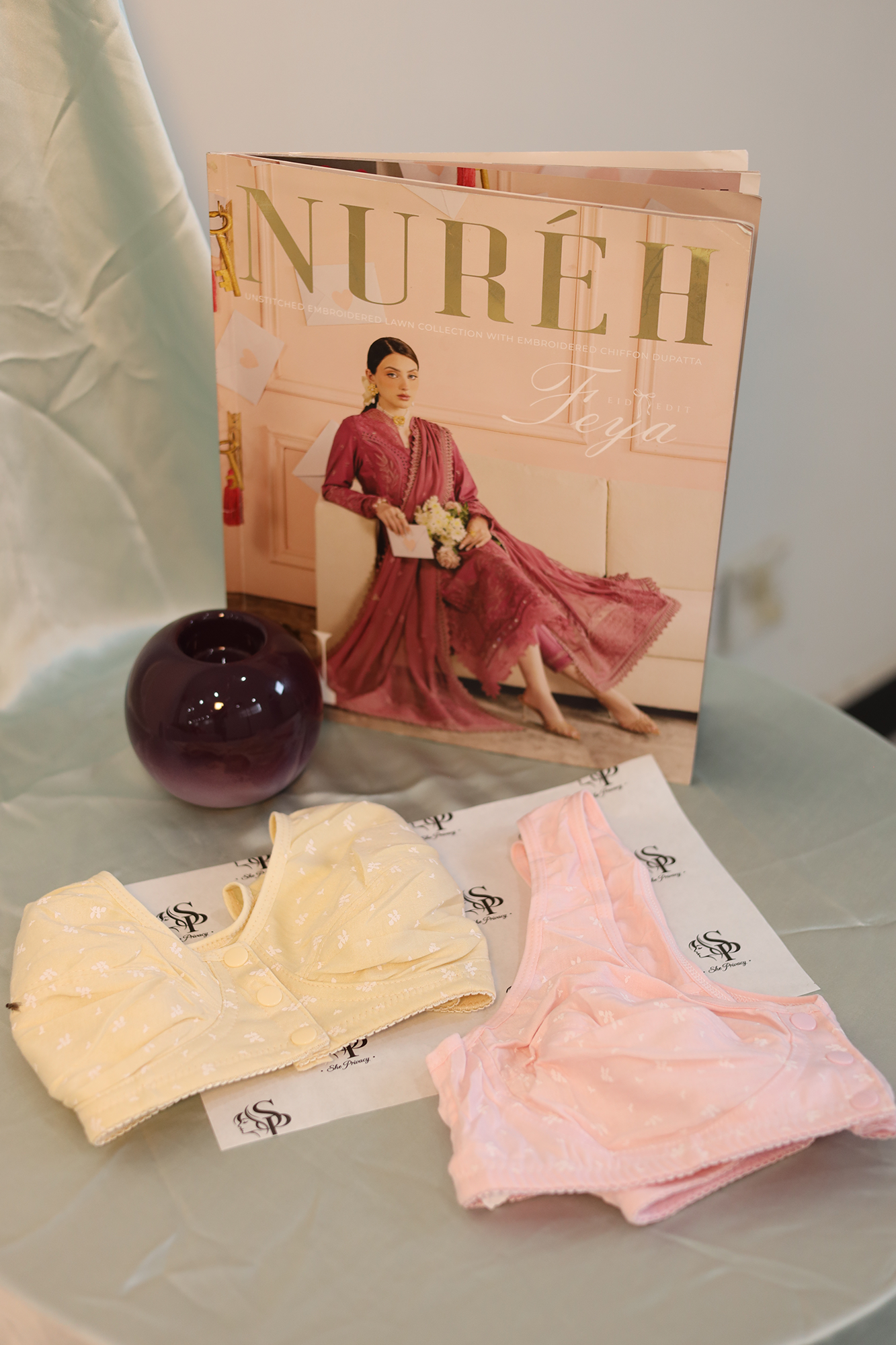 Pack of 2 Front Button Nursing Bras – 0075