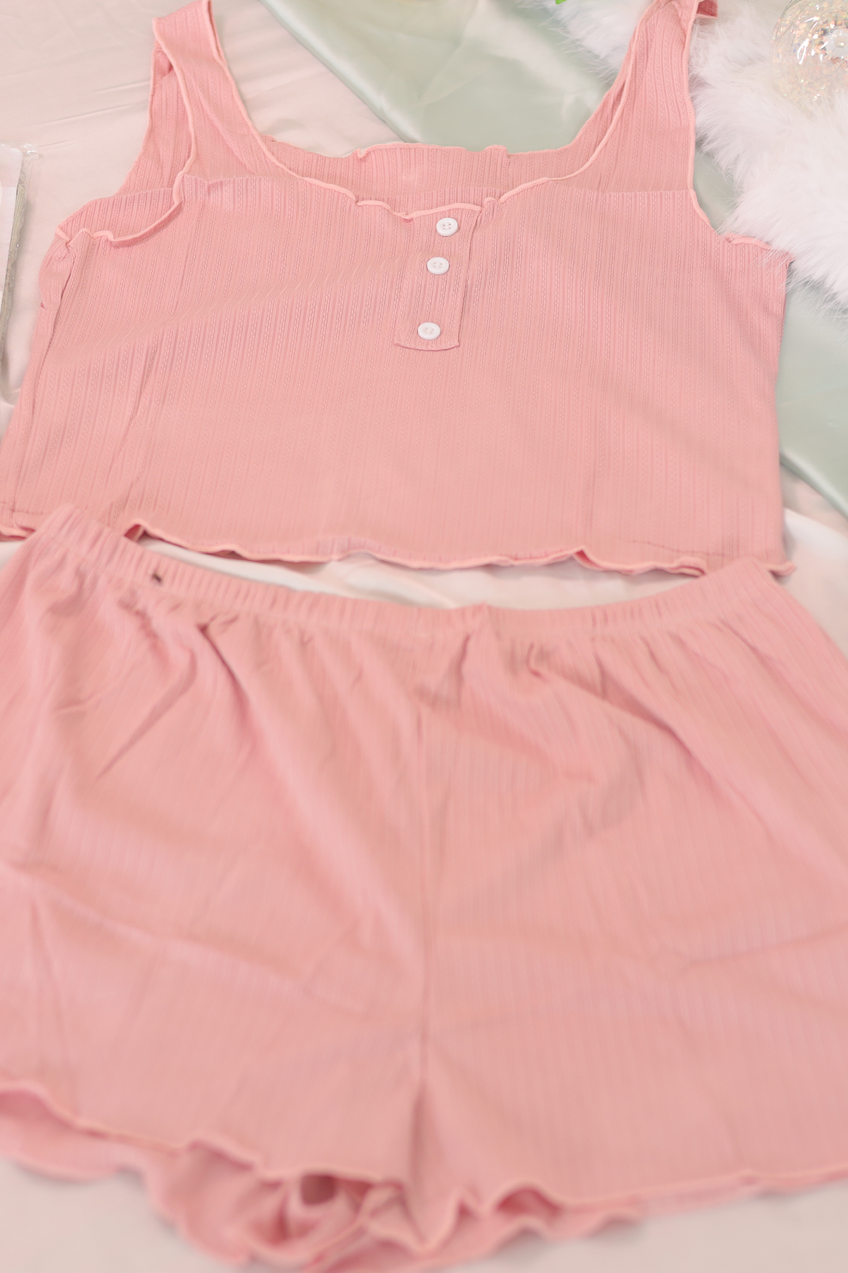 Cute Girl Lounge Wear With Short - 0093
