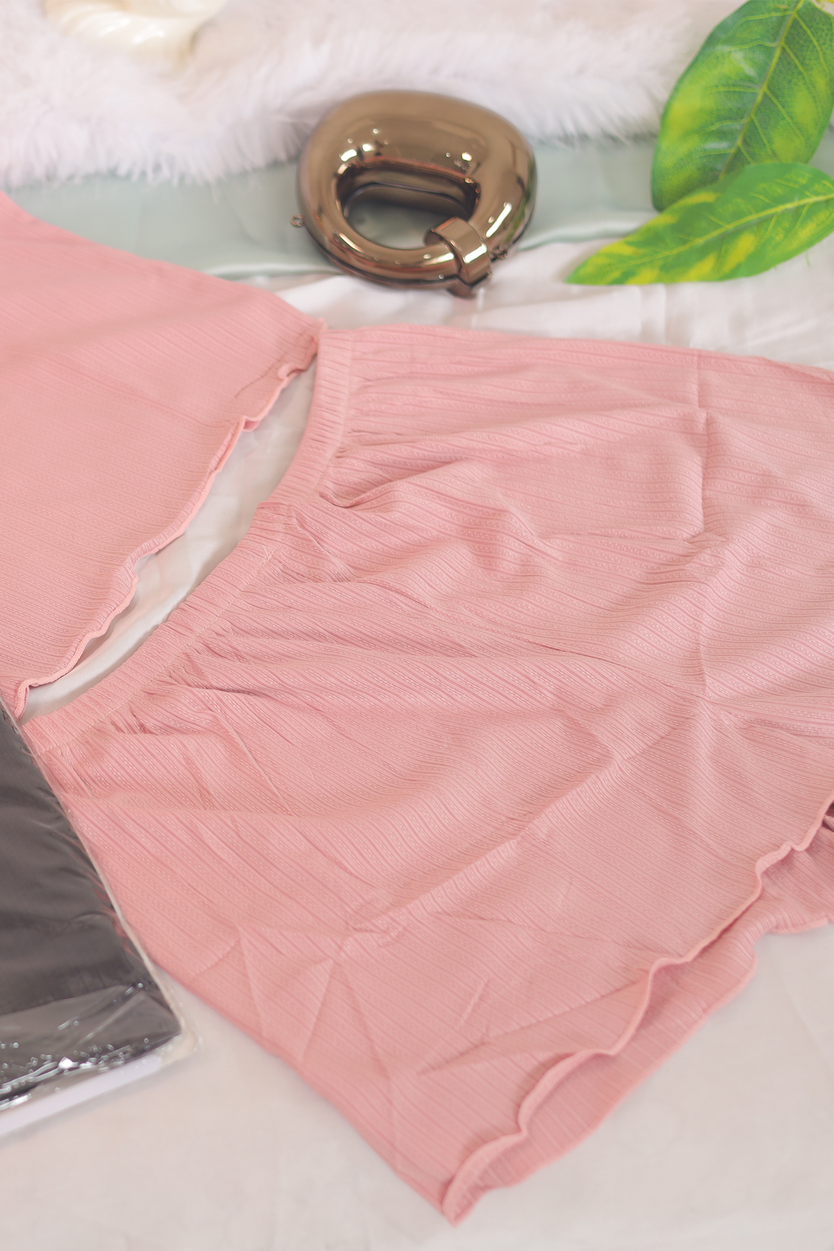 Cute Girl Lounge Wear With Short - 0093