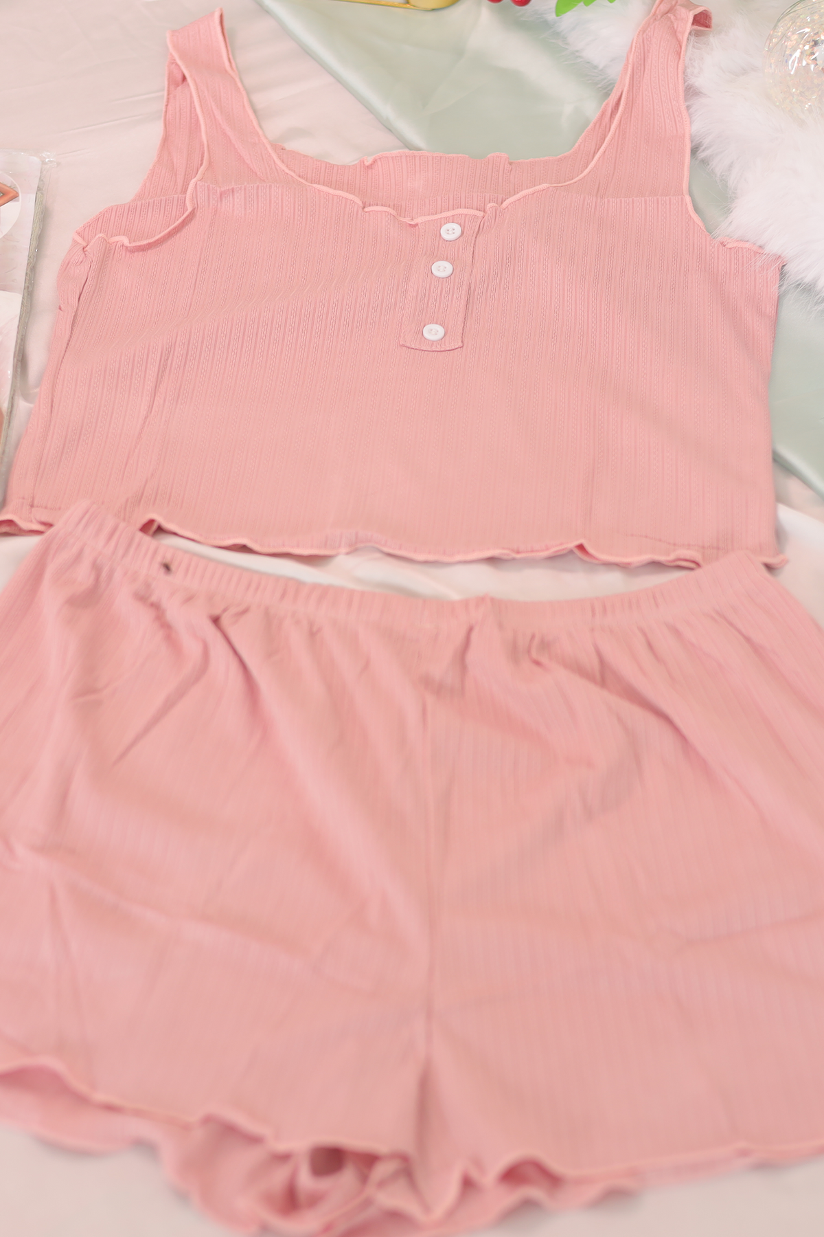 Cute Girl Lounge Wear With Short - 0093