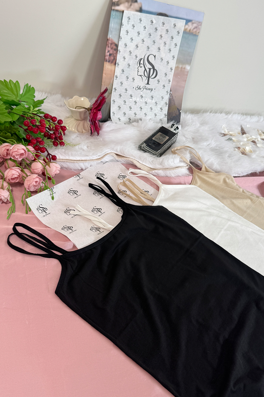 Premium Spandex Camisole Pack of 3 Deal
